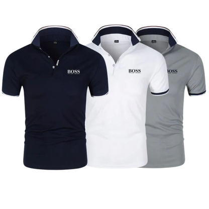 [KAUFE 2 ERHALTE 3] Essential Kit Poloshirts (3er-Pack)