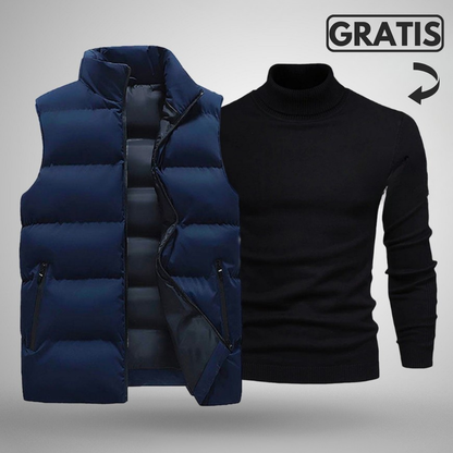 [KAUFE 1 ERHALTE 2] Weste & Gratis Pullover