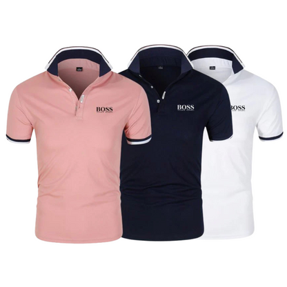 [KAUFE 2 ERHALTE 3] Essential Kit Poloshirts (3er-Pack)